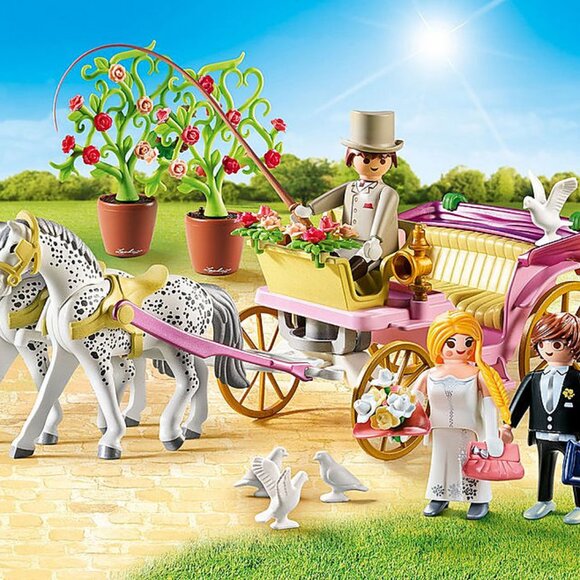 Playmobil City Life Wedding Carriage and Wedding Couple 9427 - Picture 3 of 3